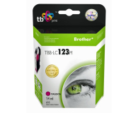 TB Print Tusz do Brother LC123 Magenta TBB-LC123M - 171773 - zdjęcie 1